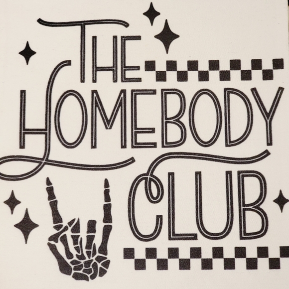 The Homebody Club Canvas Tote Bag - Picture 7 of 8